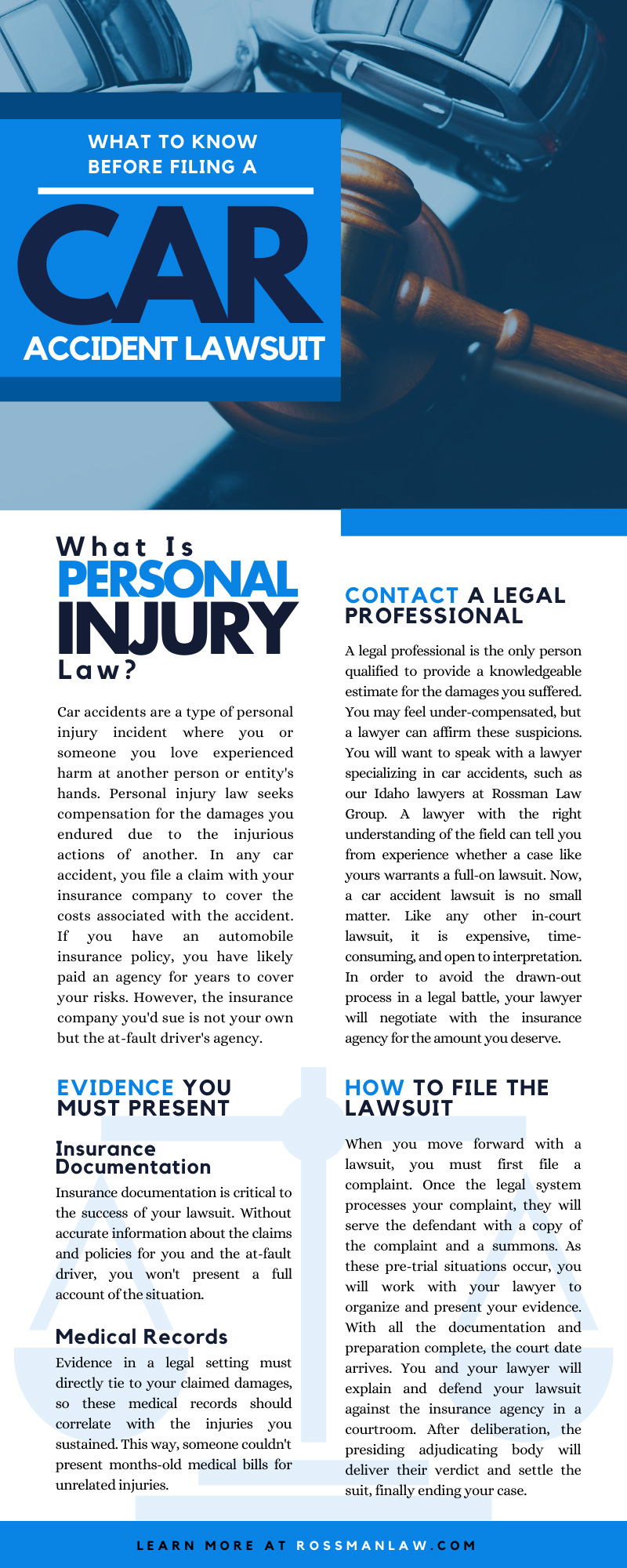 What To Know Before Filing a Car Accident Lawsuit
