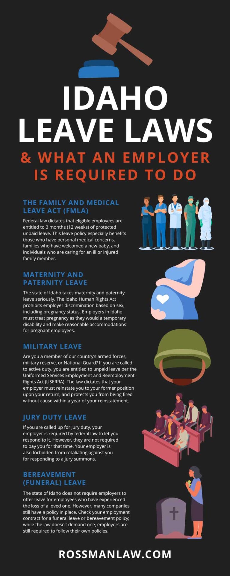 Idaho Leave Laws
