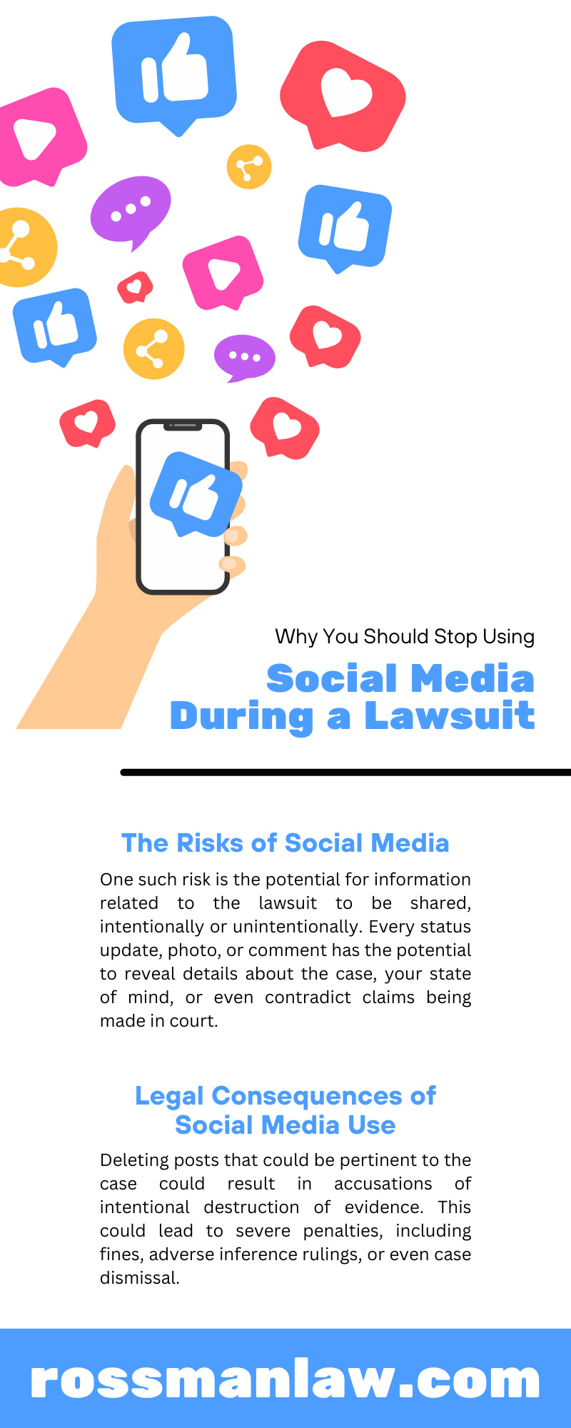 Why You Should Stop Using Social Media During a Lawsuit 