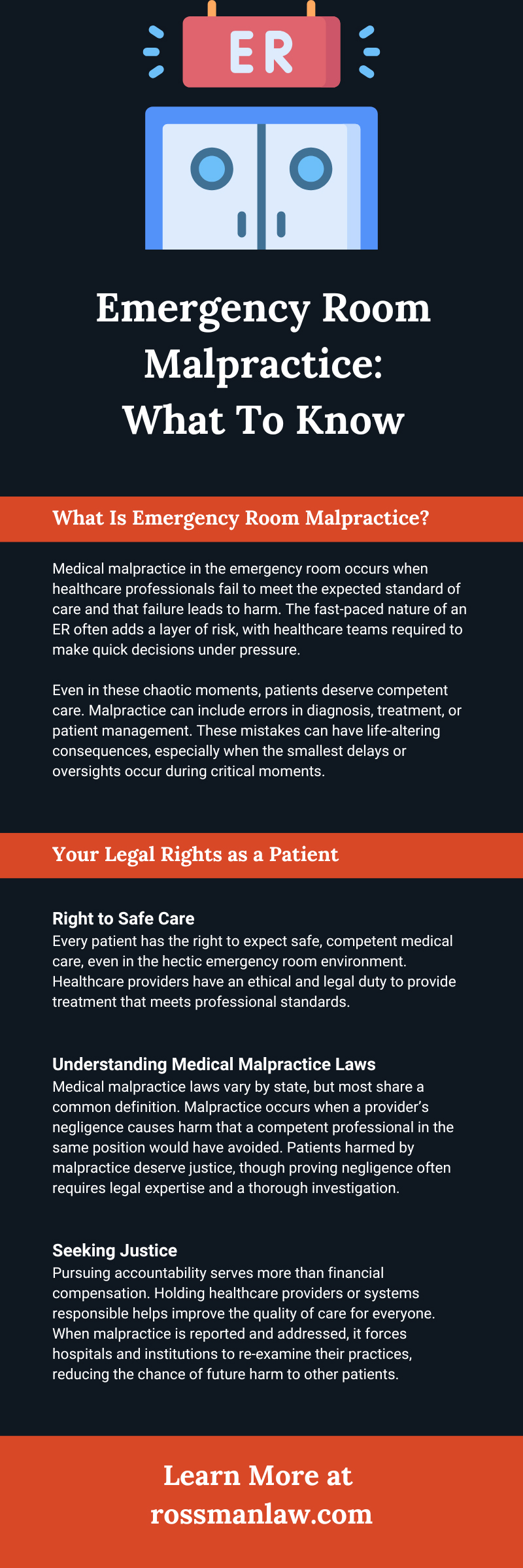 Emergency Room Malpractice: What To Know