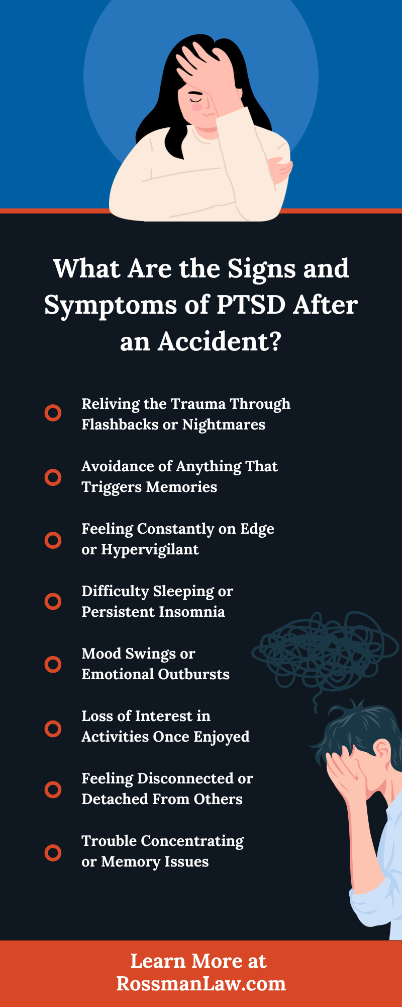 What Are the Signs and Symptoms of PTSD After an Accident?